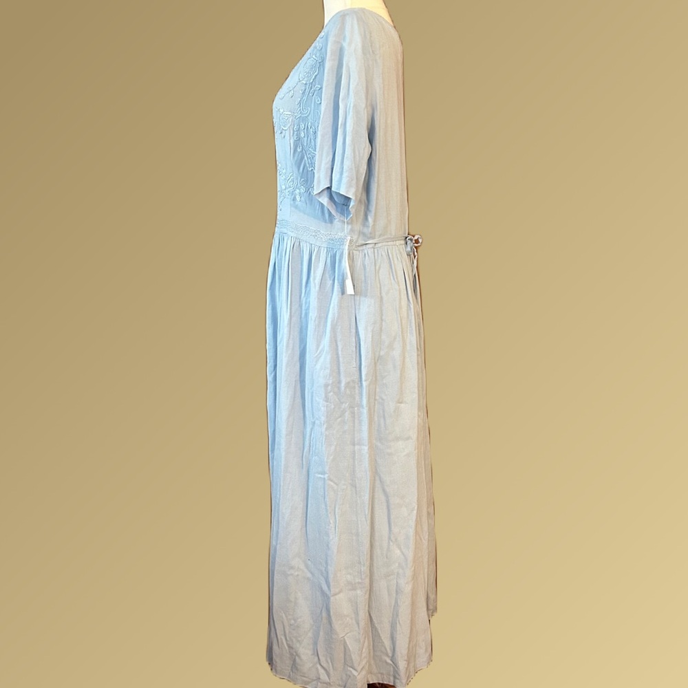 NWT Together blue embroidered dress - Picture 5 of 5